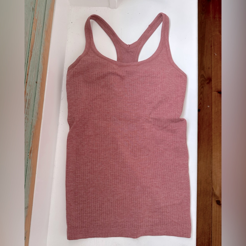 Pink align tank lulu